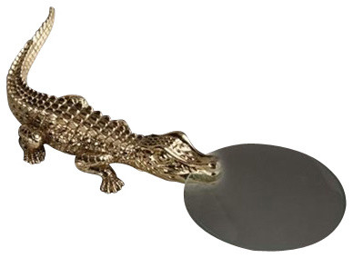 L'Objet Crocodile Magnifying Glass - Contemporary - Desk Accessories ...