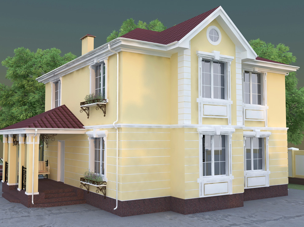 Коттедж в классическом стиле