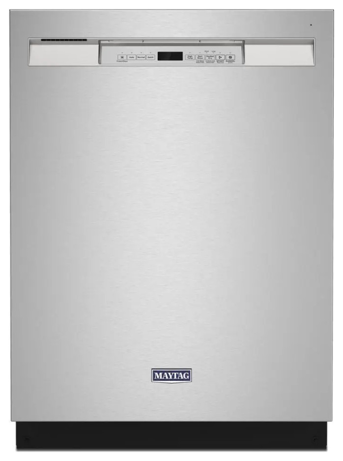 Maytag Stainless steel tub dishwasher with Dual Power Filtration