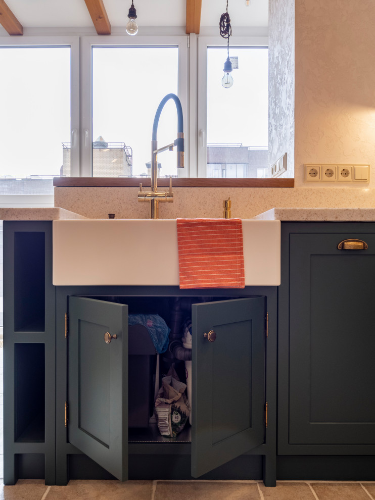 Элегантная кухня в неоклассическом стиле