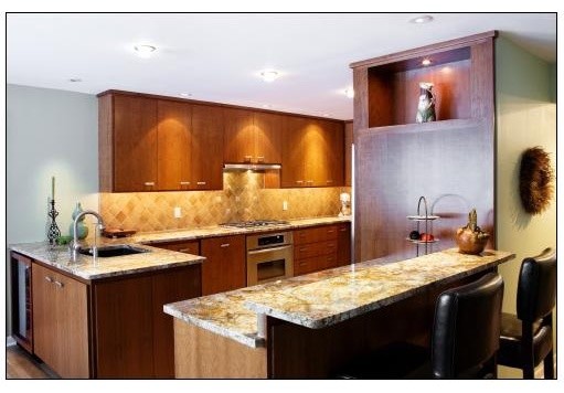 Custom Cherry Kitchen modern-kitchen