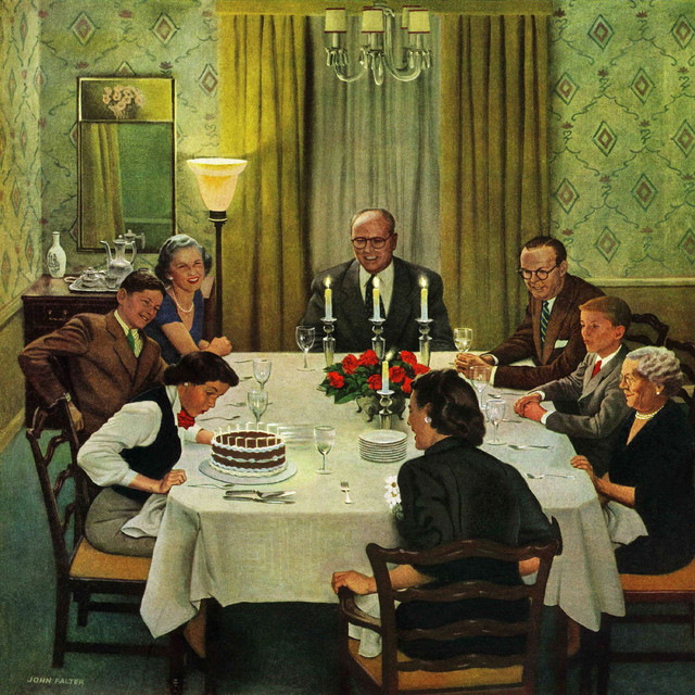 Marmont Hill Vintage-Kids Birthday Party Canvas Wall Art 24 X 36