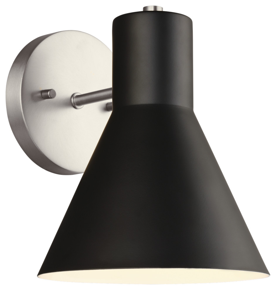 Towner One Light Wall / Bath Sconce in Brushed Nickel