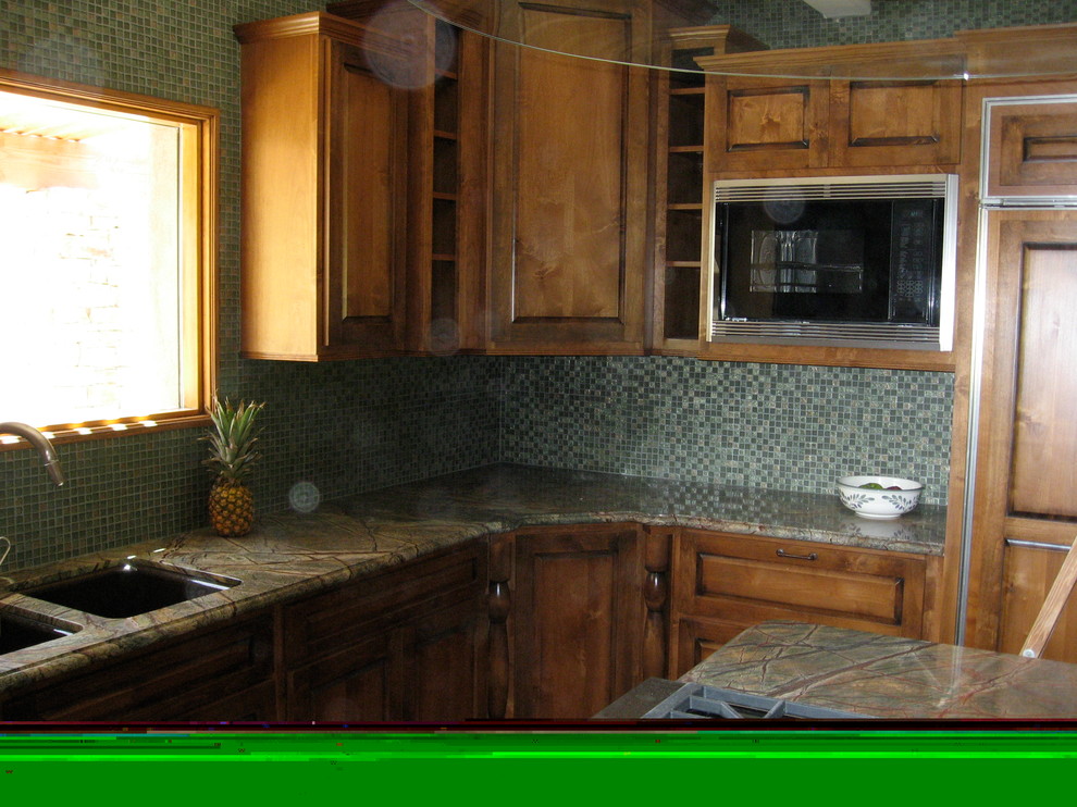 Example of an eclectic home design design in Phoenix
