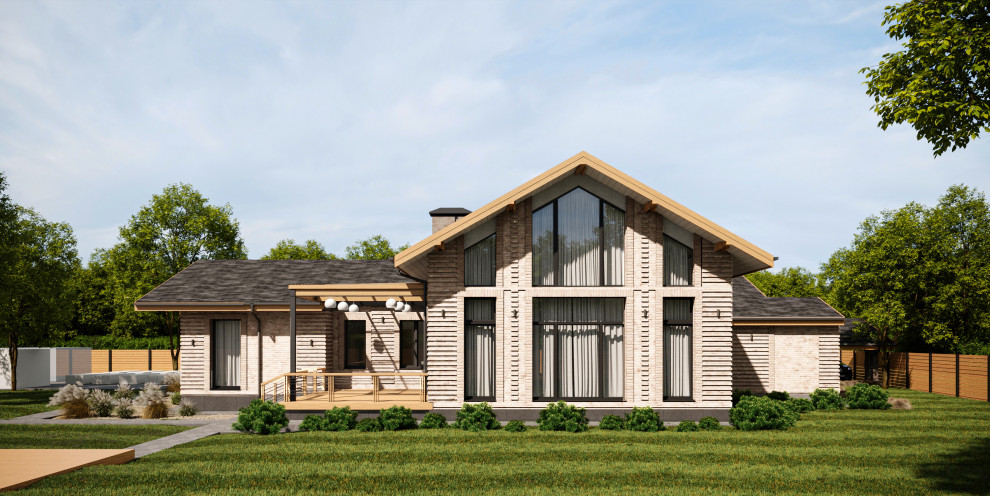 Одноэтажный дом в Курске