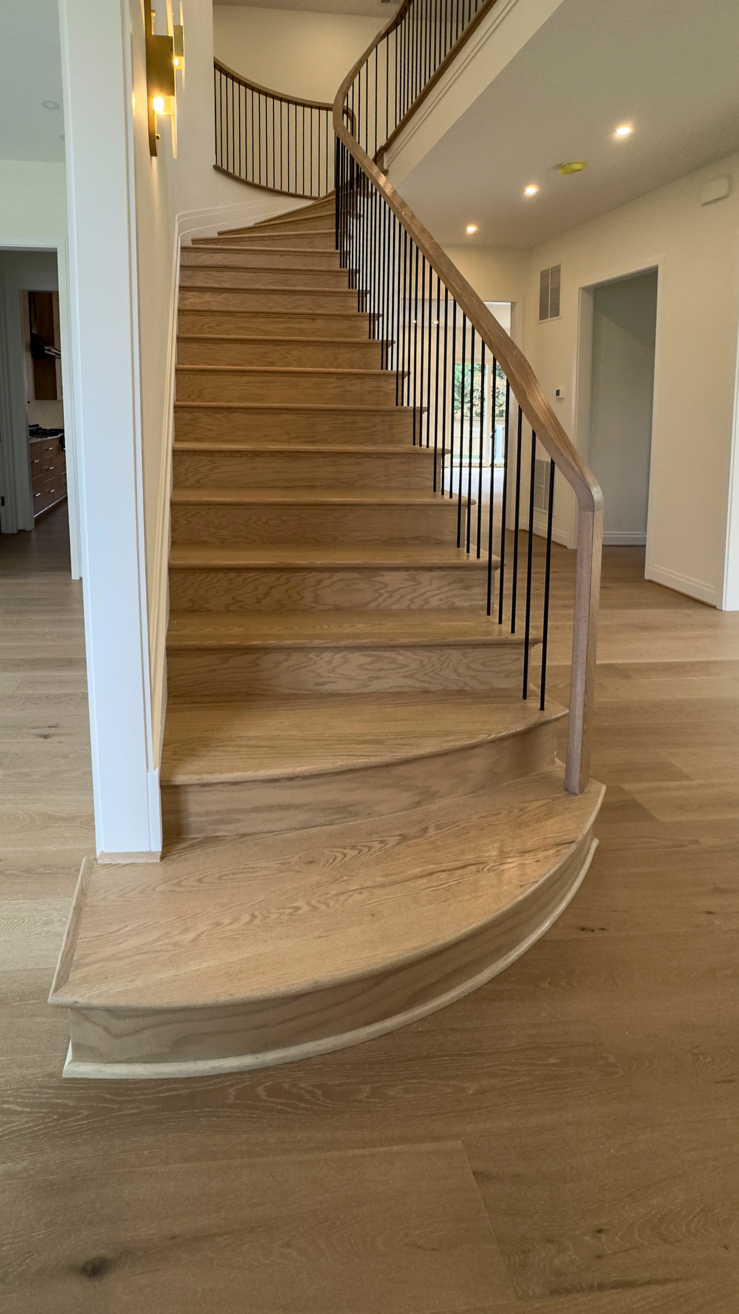 144_Attractive Transitional Staircase in Impressive Modern Home, Vienna VA 22180