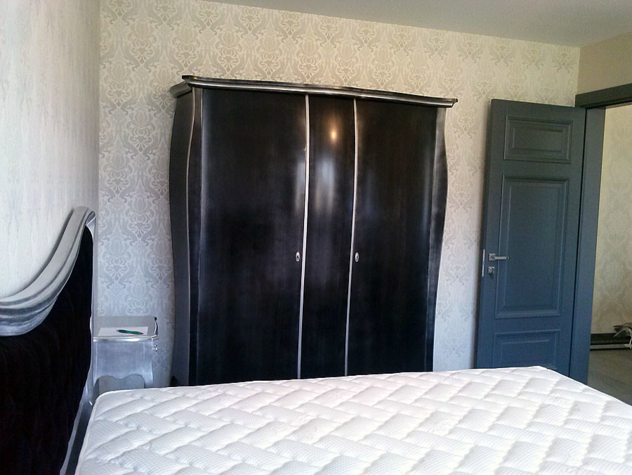 Спальня nero ар-деко