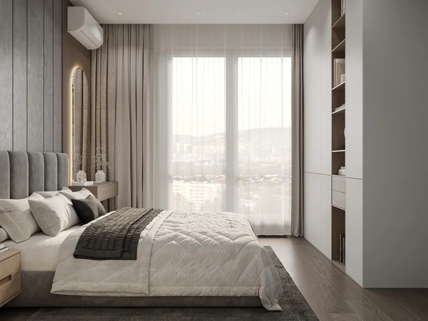 Квартира для молодой пары в современном стиле