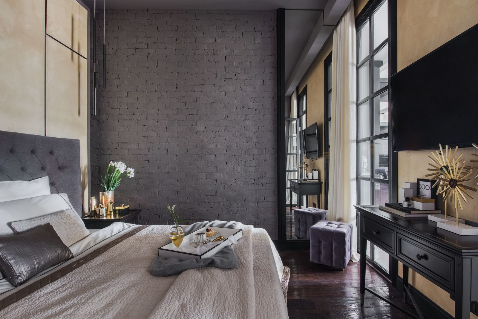 Апартаменты на Павелецкой набережной. 2017 год.