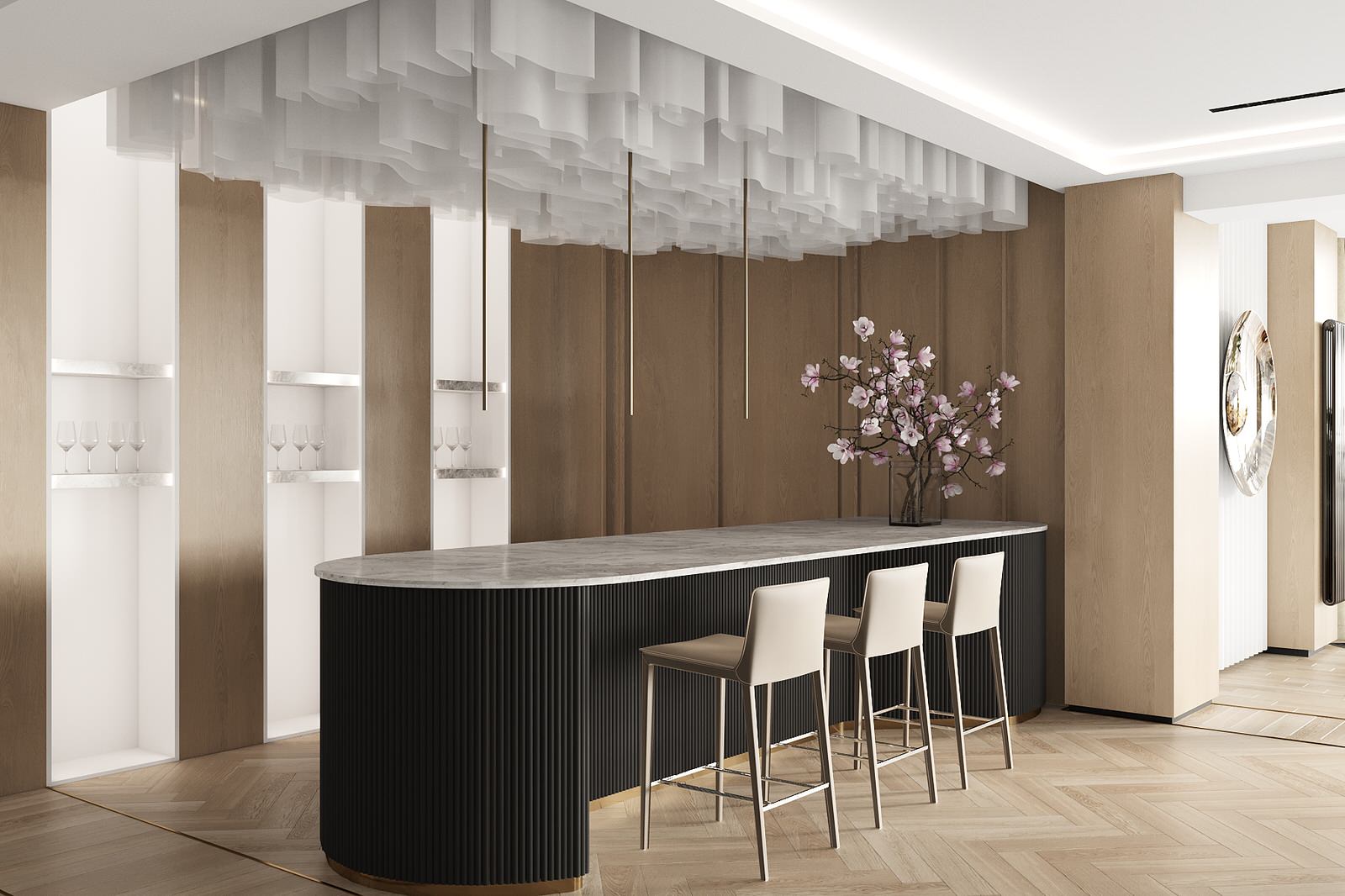 Дизайн проект банкетного зала