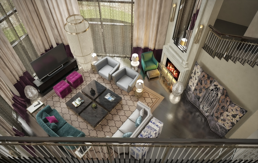 ДИЗАЙН-ПРОЕКТ ЗАГОРОДНОГО ДОМА В МОСКВЕ