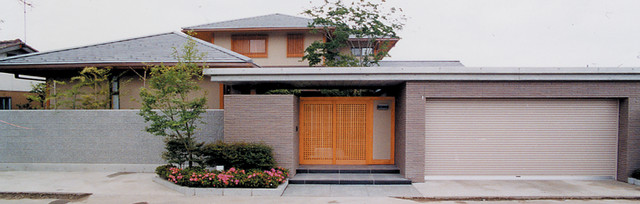 Na住宅 japones-fachada