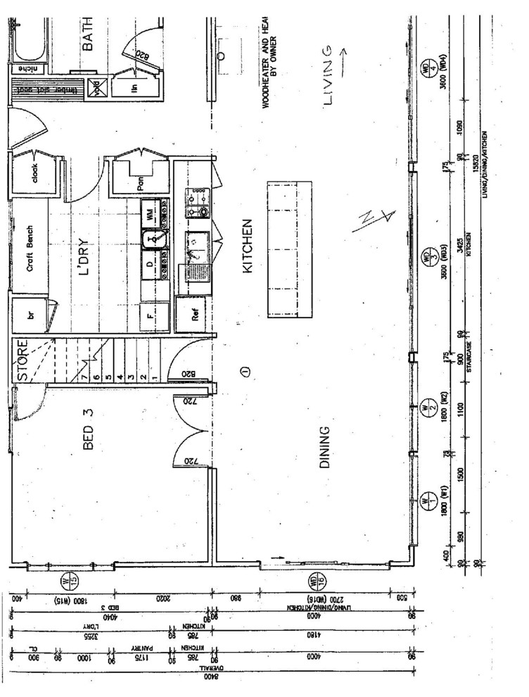 Adding island to one wall kitchen how big should the island be?