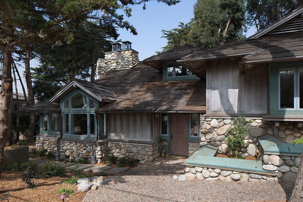 Home design - transitional home design idea in Denver