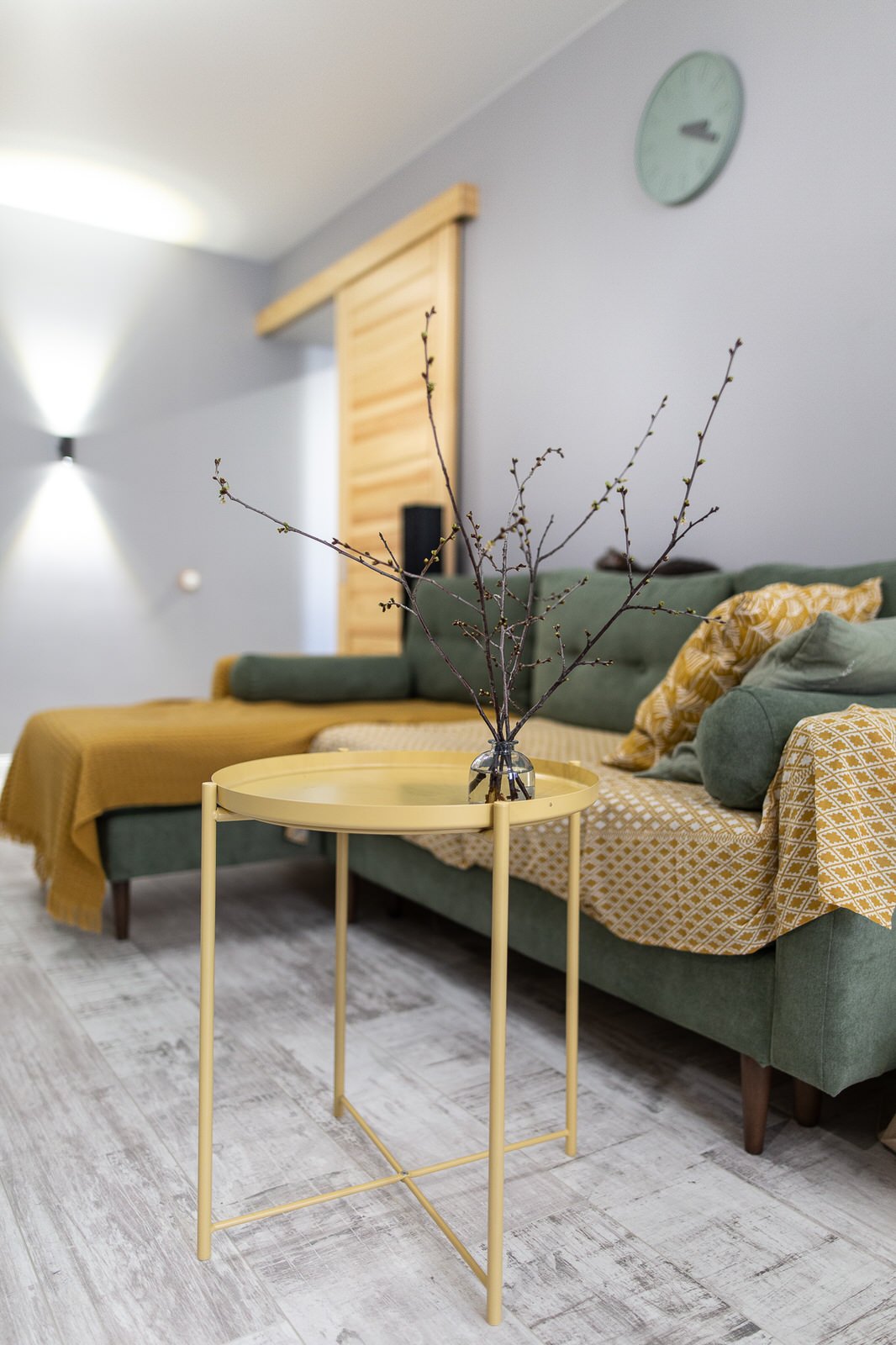 Двухкомнатная квартира в скандинавском стиле. Реализация