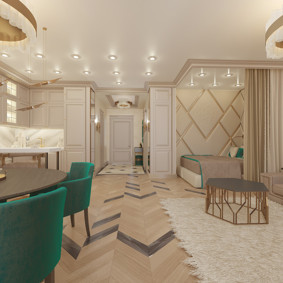 Квартира-студия для молодой семьи