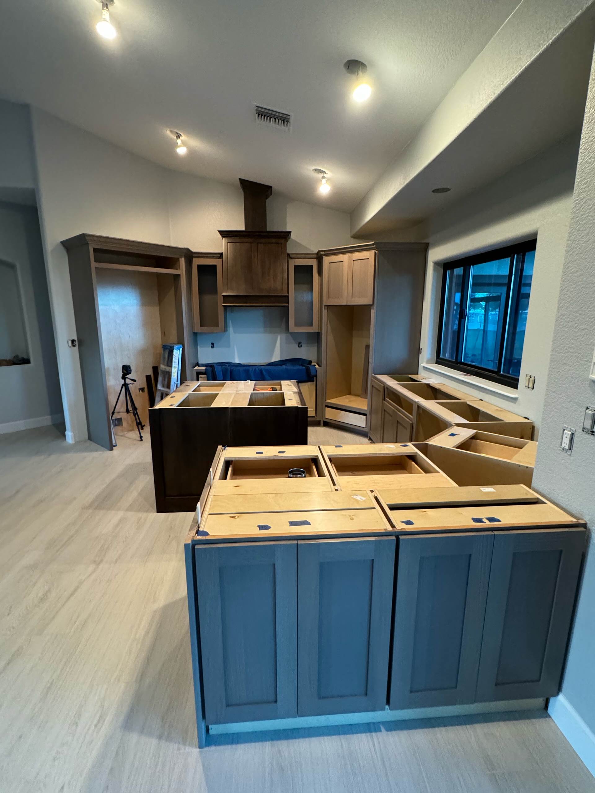 Custom Built Kitchen and Dry Bar