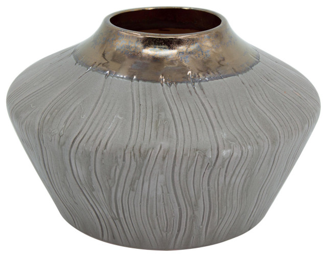 Cohen Vase, Bronze/Brown