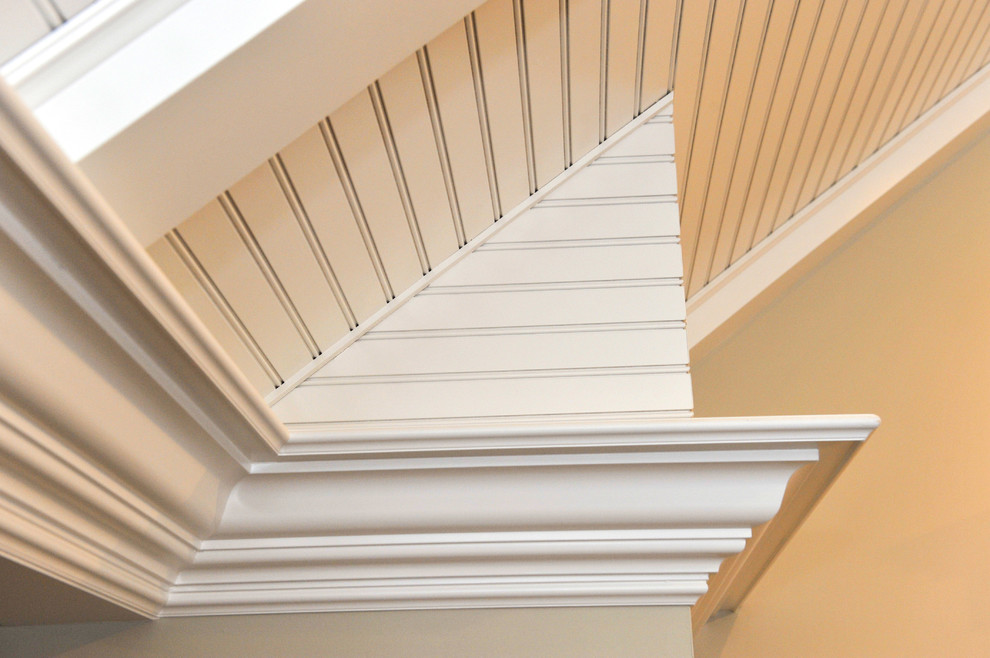 Transitional staircase photo in New York