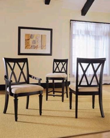 American Drew 919-636 Splat Side Chair Camden - Black