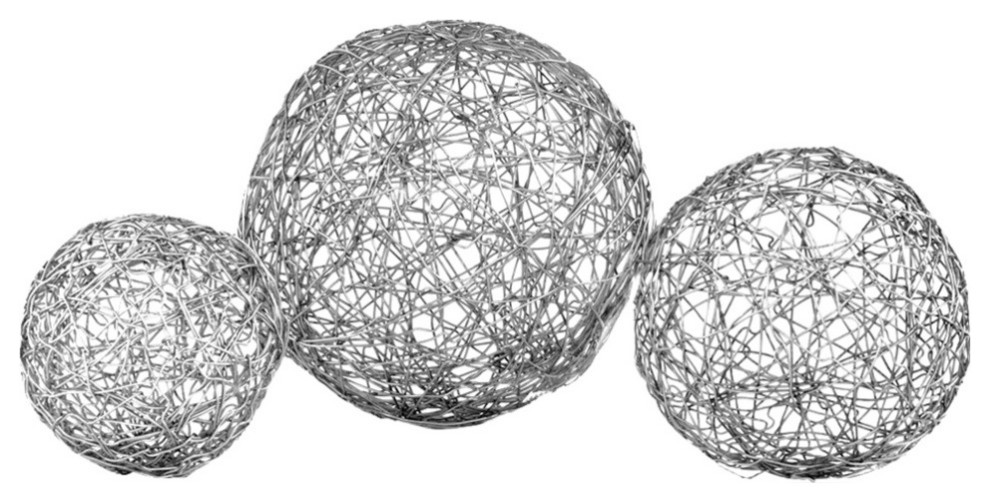 Guita Wire Spheres, Set of 3