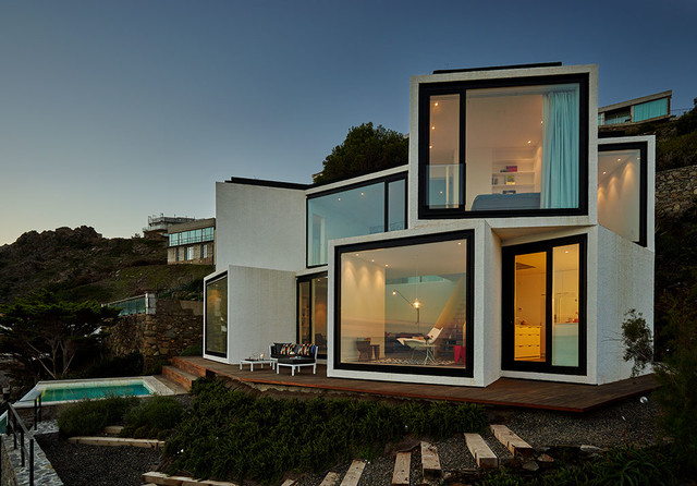 Casa Girasol - Contemporáneo - Fachada - Otras zonas - de Eugeni Pons