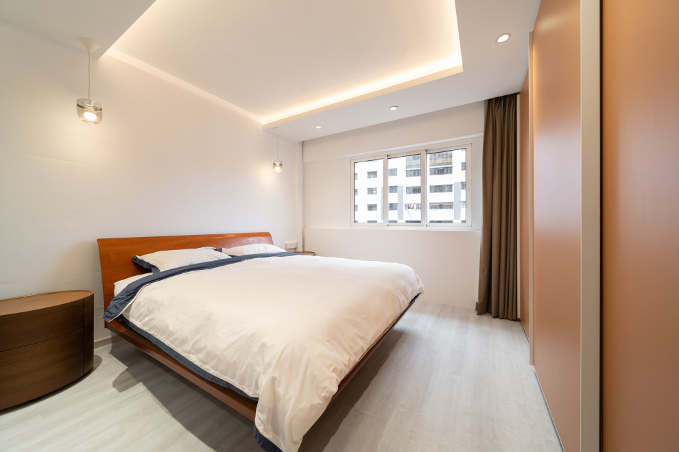 Photo of a modern bedroom in Singapore.