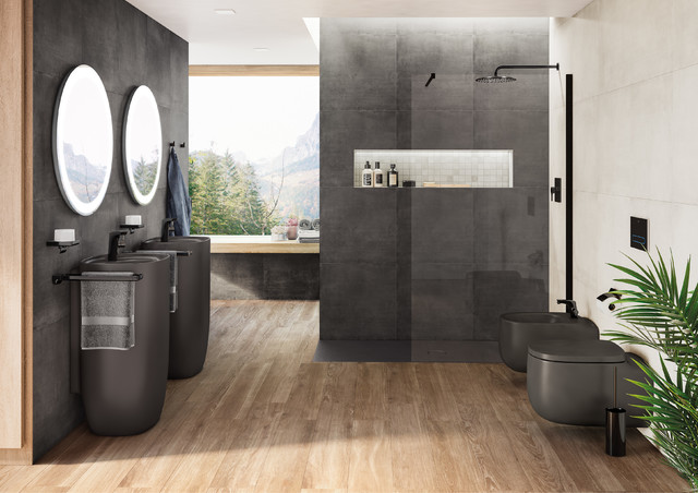 Ba&ntilde;o moderno Beyond | ROCA modern-badezimmer