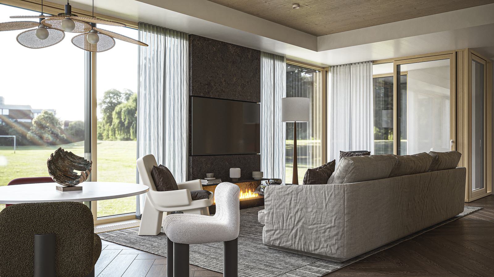 Интерьеры гостевого дома