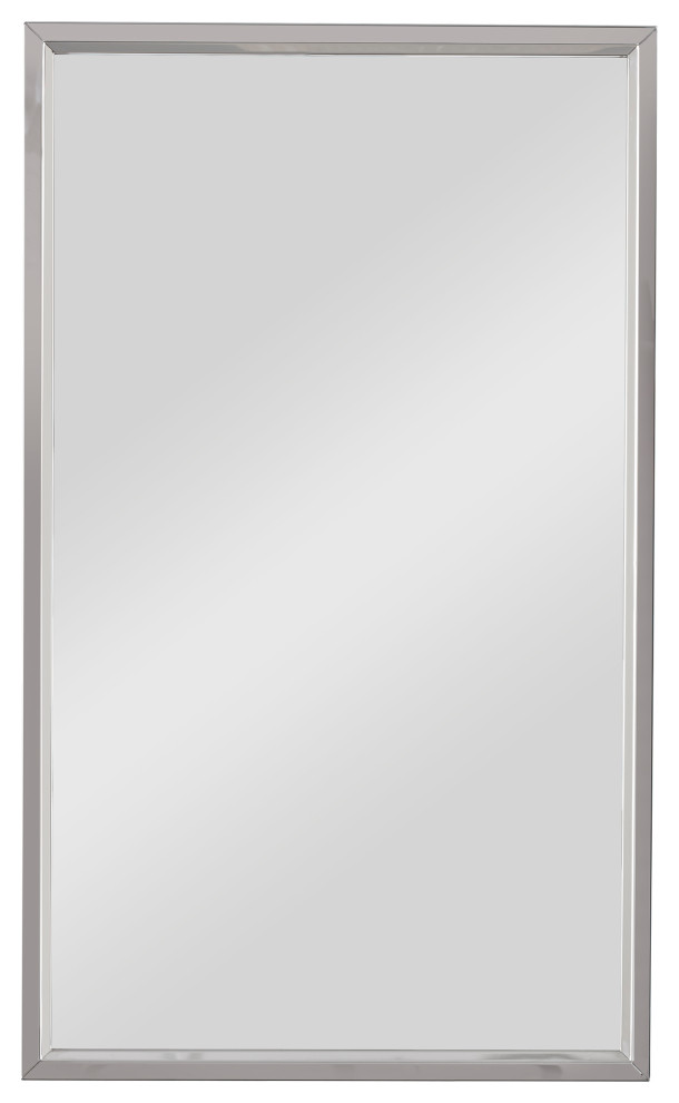Stainless Steel Mirror Contemporary Bathroom Mirrors by Ownax Houzz