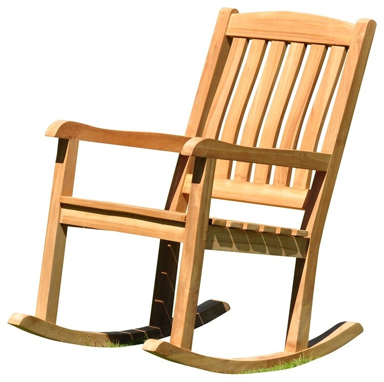 Outdoor Teak Rocker Chair Devon Craftsman Outdoor Rocking Chairs