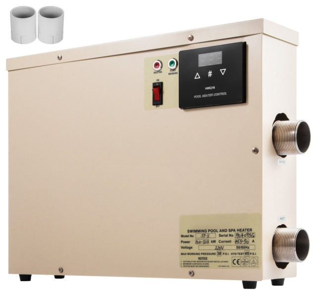 VEVOR 11KW 240V Swimming Pool SPA Tub Electric Water Heater Digital