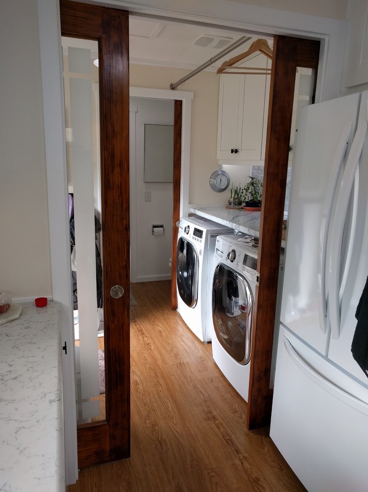 Contemporary laundry room in Seattle.