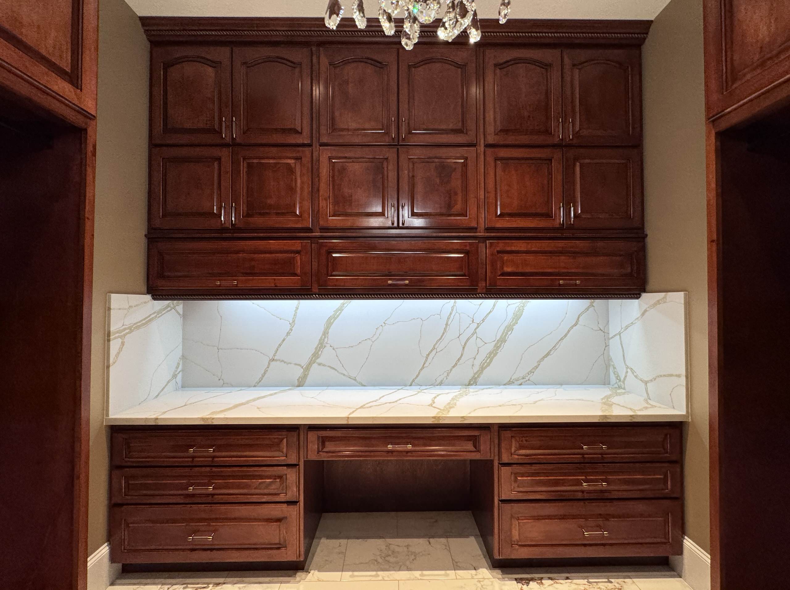 Custom His and Her Closet