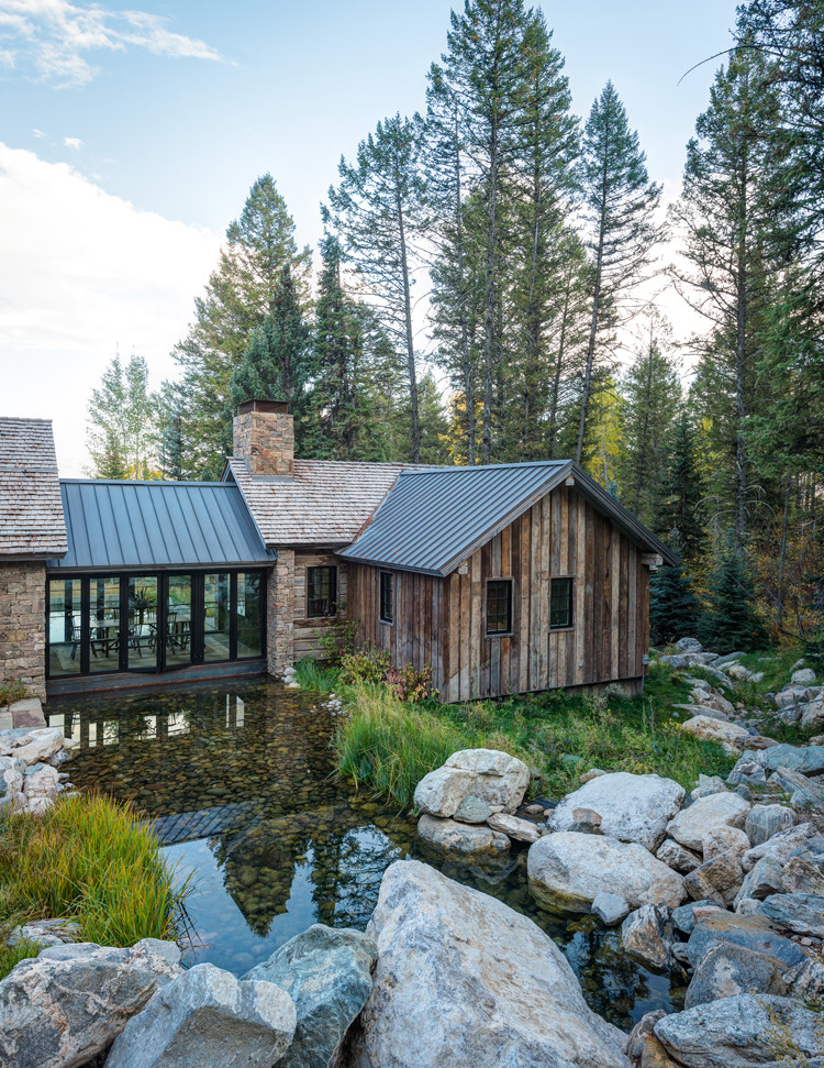 Mountain style exterior home photo in Denver