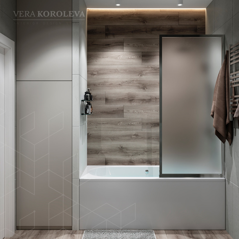 Дизайн-проект двухкомнатной квартиры в современном стиле