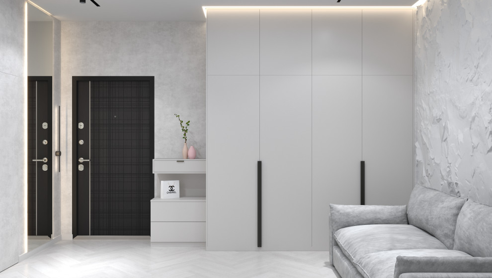 ИНТЕРЬЕР ОДНОКОМНАТНОЙ КВАРТИРЫ