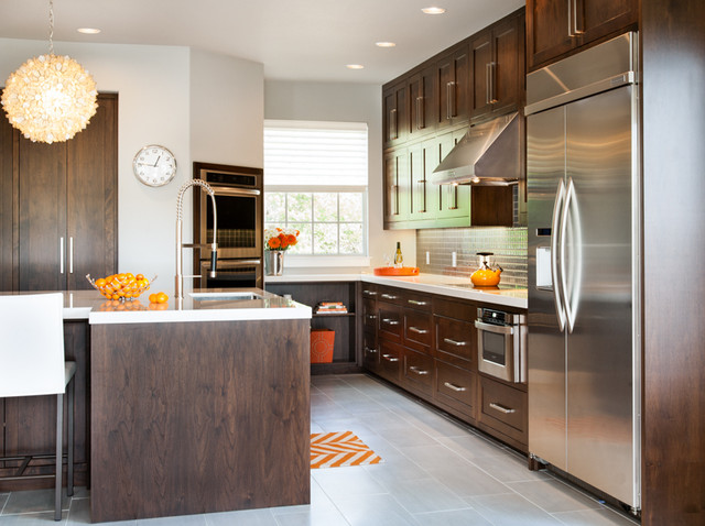 Paisano Contemporary Kitchen Austin by Allison 