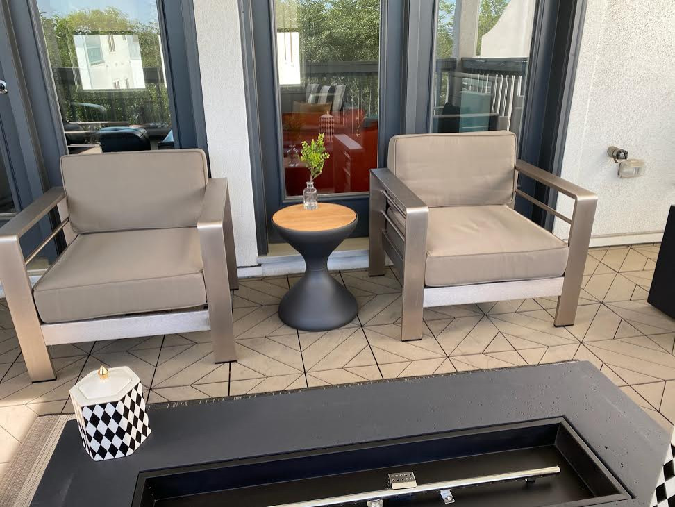 Covered Patio Redesign - All Designs done Virtually!