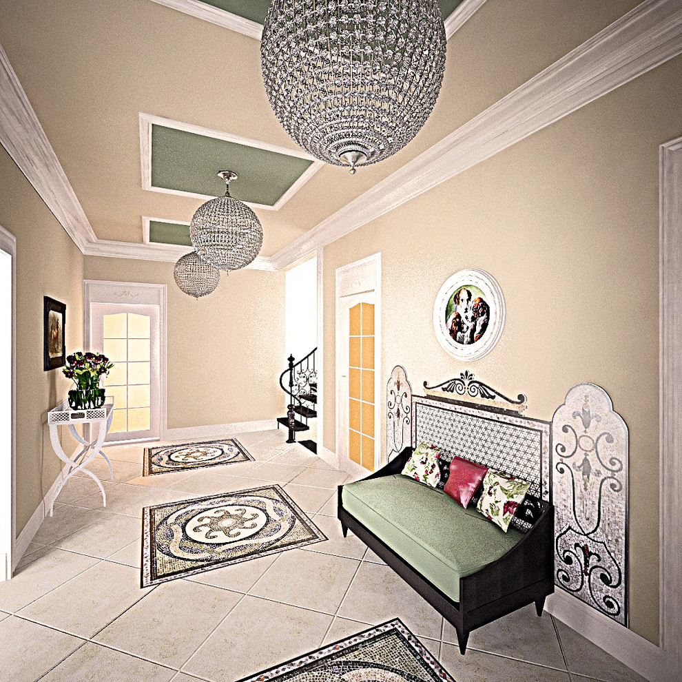 Фойе в загородном доме.