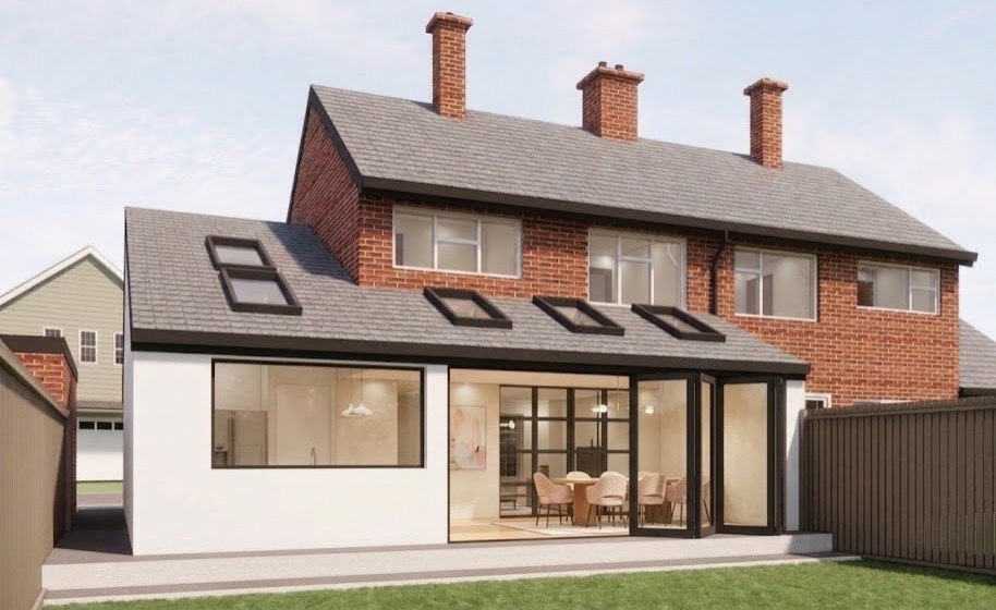 Single Storey Front, Side and Rear Extension and Garage Conversion - Chelmsford