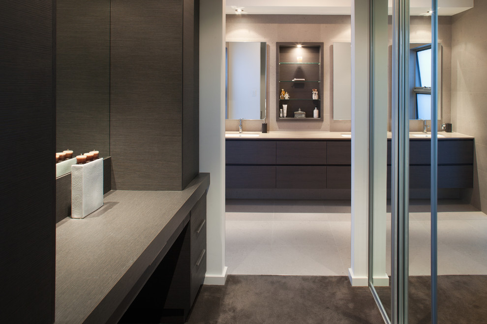 Contemporary bathroom in Perth.