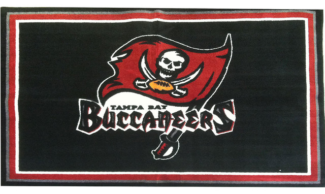 NFL Tampa Bay Buccaneers Football Large Accent Area Rug