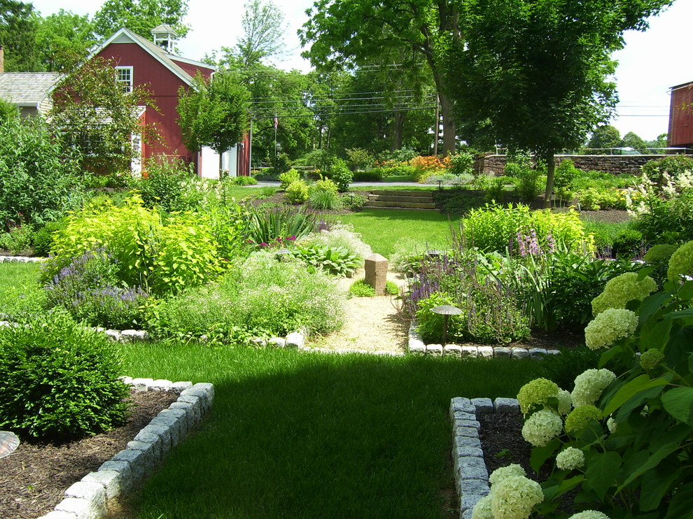 Inspiration for a farmhouse landscaping in Philadelphia.