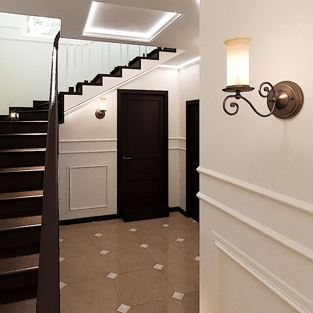 Дизайн-проект 3-х этажного особняка