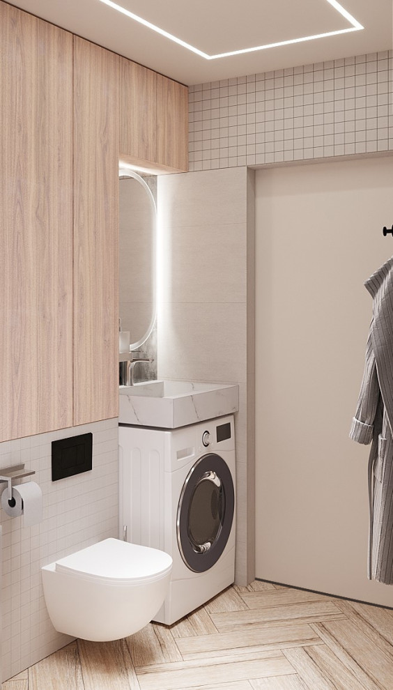 Совмещенный сан.узел в загородном доме