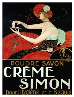 Creme Simon Ca 1925 Digital Paper Print By Vila 14 X18 Midcentury Prints And Posters By Global Gallery