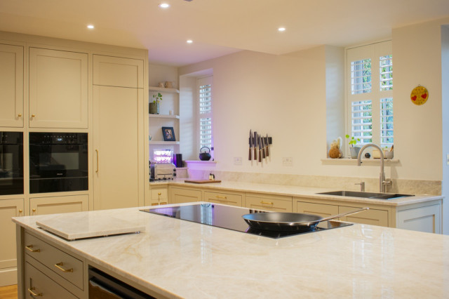 20mm Nile Stone Taj Mahal Quartzite trendy-koekken