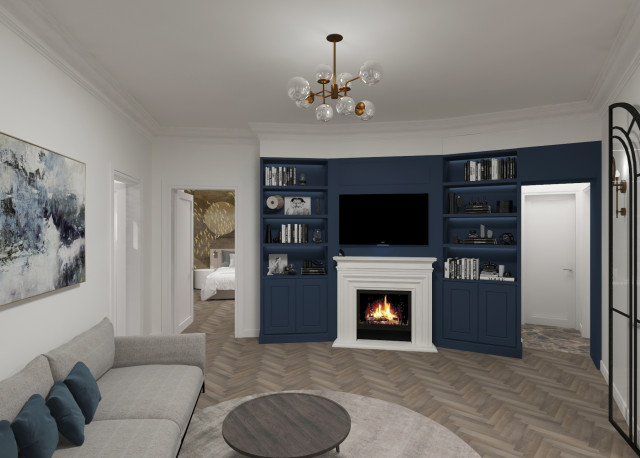 Apartament cotroceni - render rendering