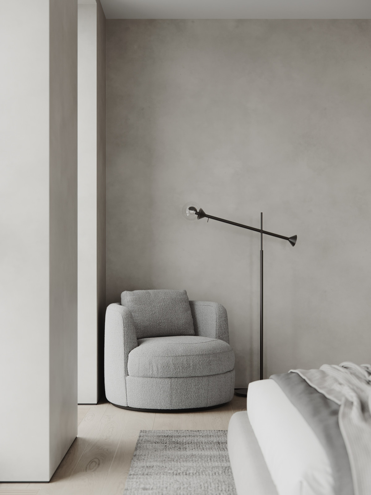 Квартира 144,8 m в стиле современный минимализм